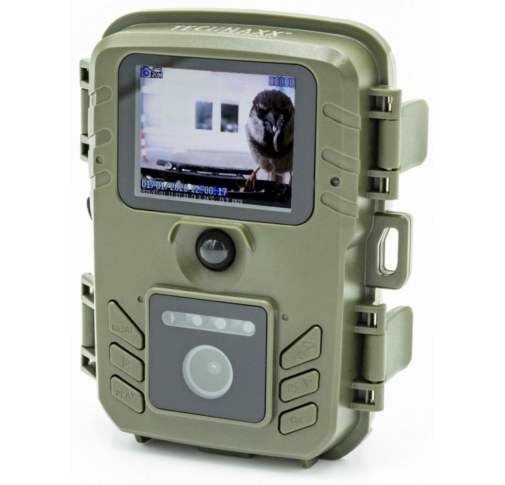 Thumbnail - Technaxx Wildkamera TX-165 Full HD Birdcam - Überwachungskamera - grün