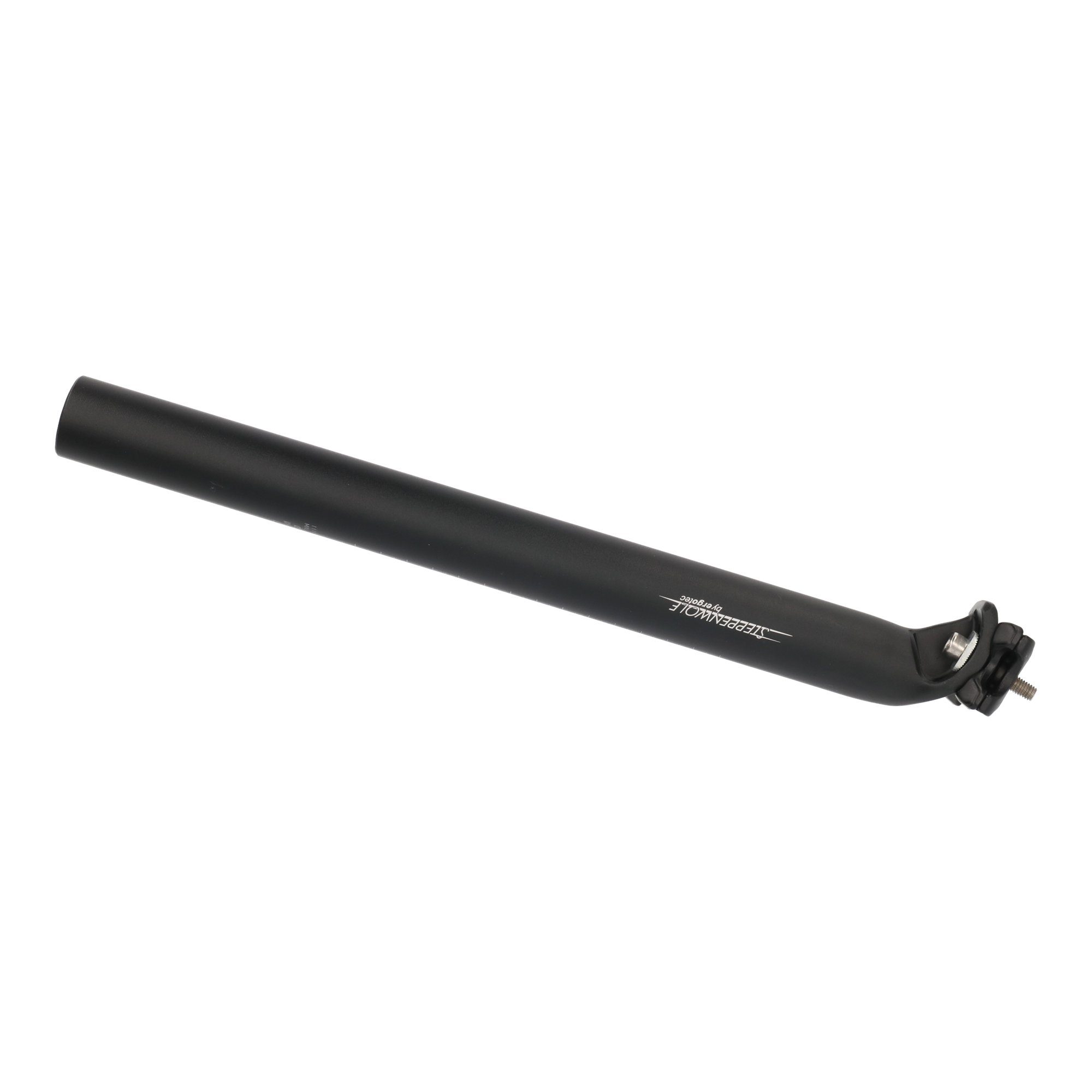 Ergotec Sattelstütze Sattelstütze Steppenwolf 316mm schwarz 350 mm Aluminium