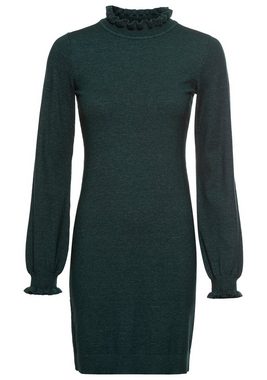 Laura Scott Strickkleid mit femininem Rüschenkragen - NEUE KOLLEKTION