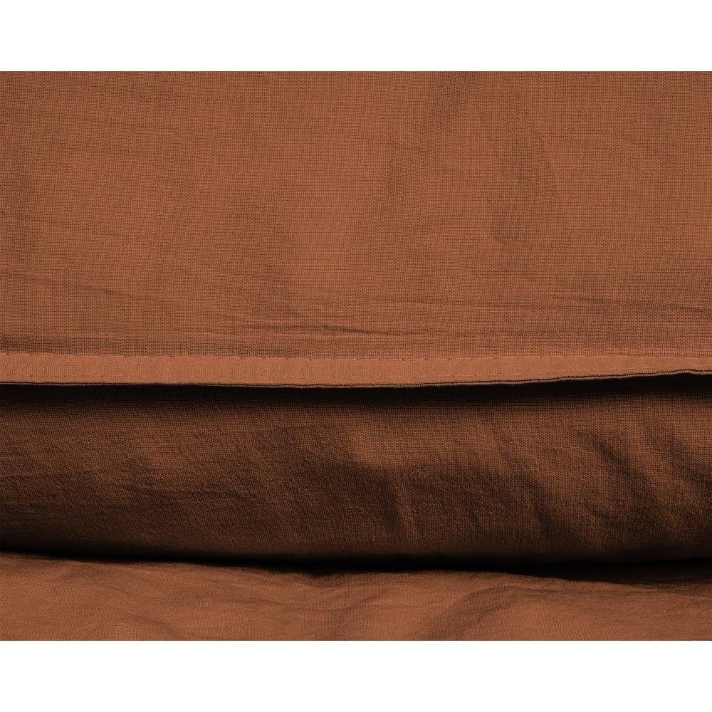 Sitheim® Bettwäsche STONE WASHED Baumwolle Bettbezug & Kissenbezüge, Baumwolle, 3 teilig – Bild 5 von 5