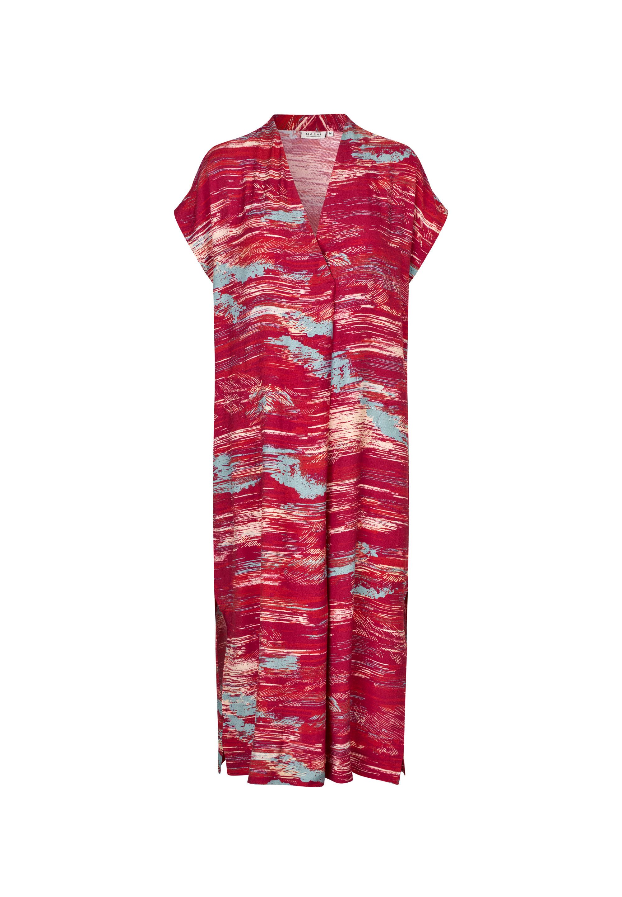 Masai Sommerkleid MaOlivian Einschubtaschen, V-Ausschnitt günstig online kaufen