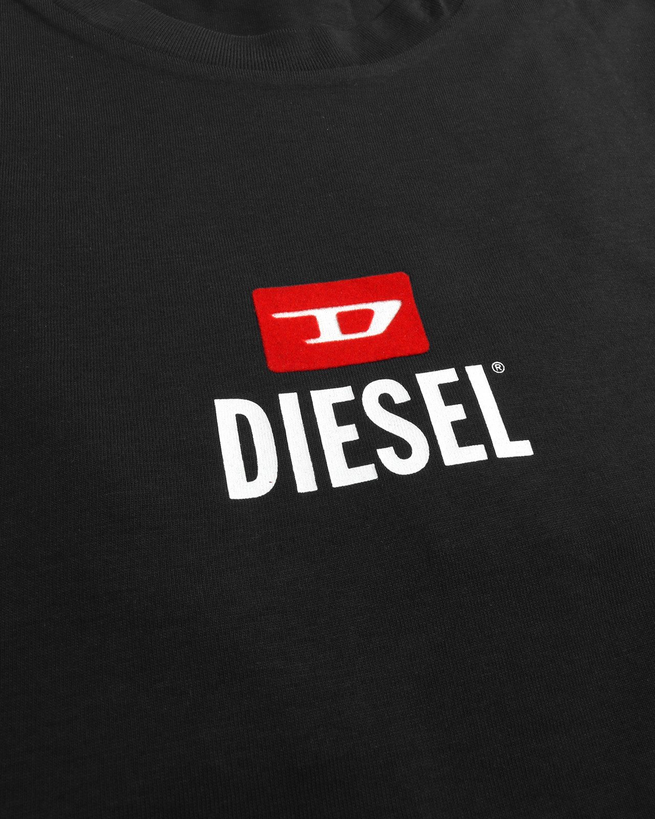 Diesel Rundhalsshirt Regular Fit - T-JUST SMALL-NEW D LOGO günstig online kaufen