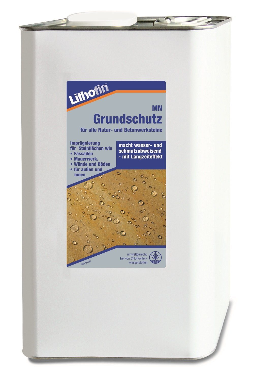 Lithofin LITHOFIN MN Grundschutz 5 Ltr Naturstein-Reiniger | Steinreiniger