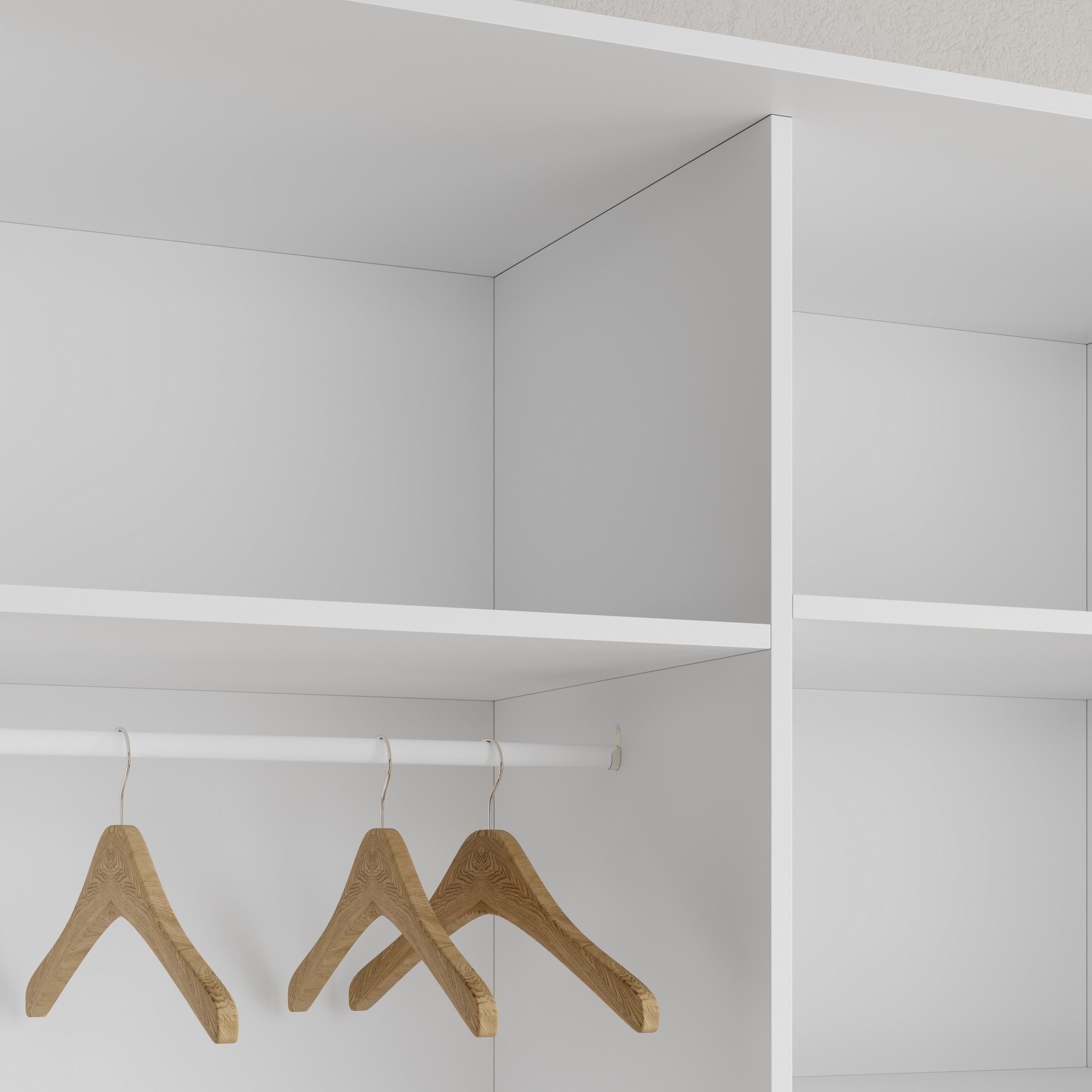Masseno Schwebetürenschrank ORRA 150 cm Kleiderschrank mit Spiegel 3 Türen Schwarz – Bild 5 von 5