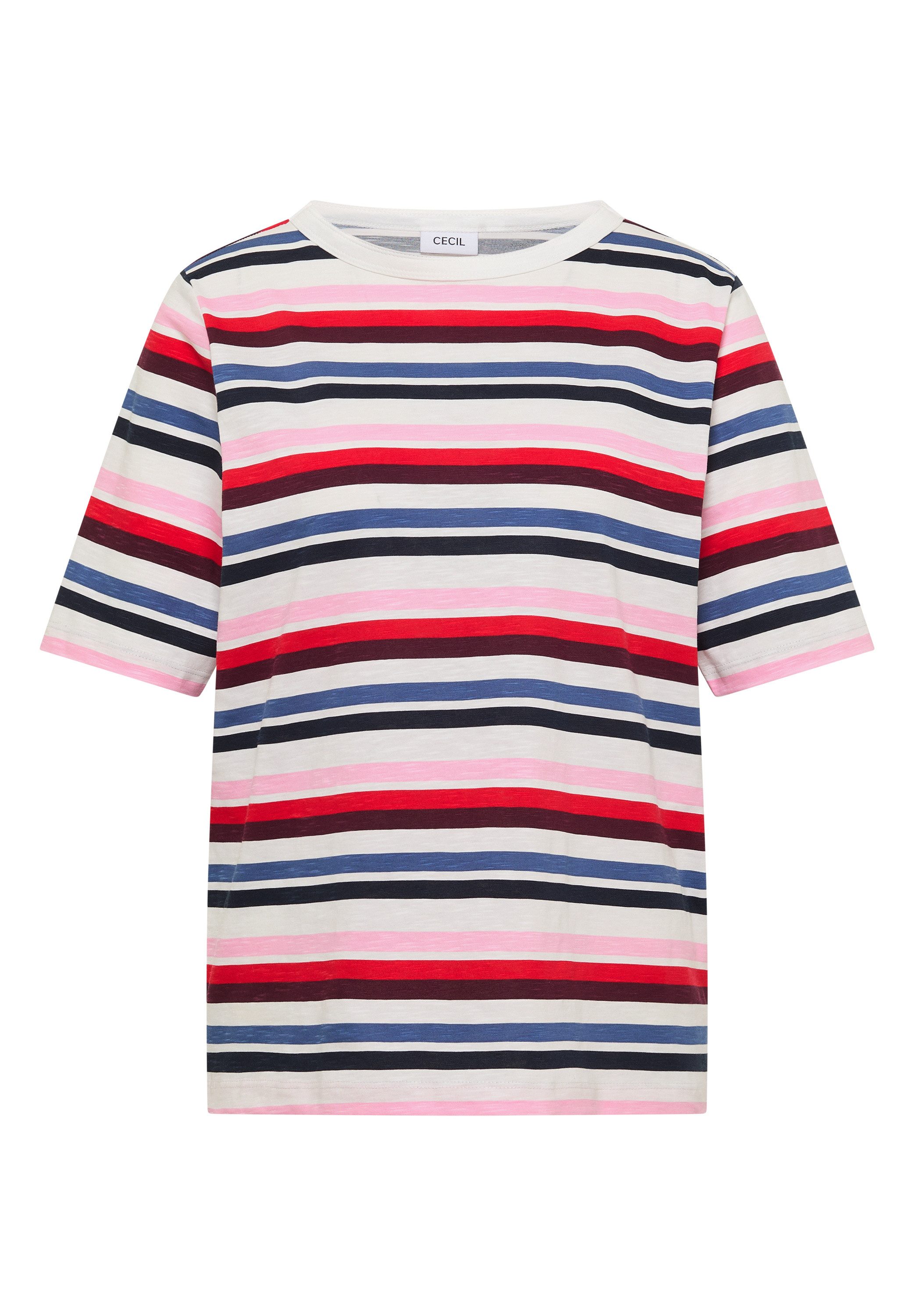 CECIL T-Shirt mit Streifen Muster
