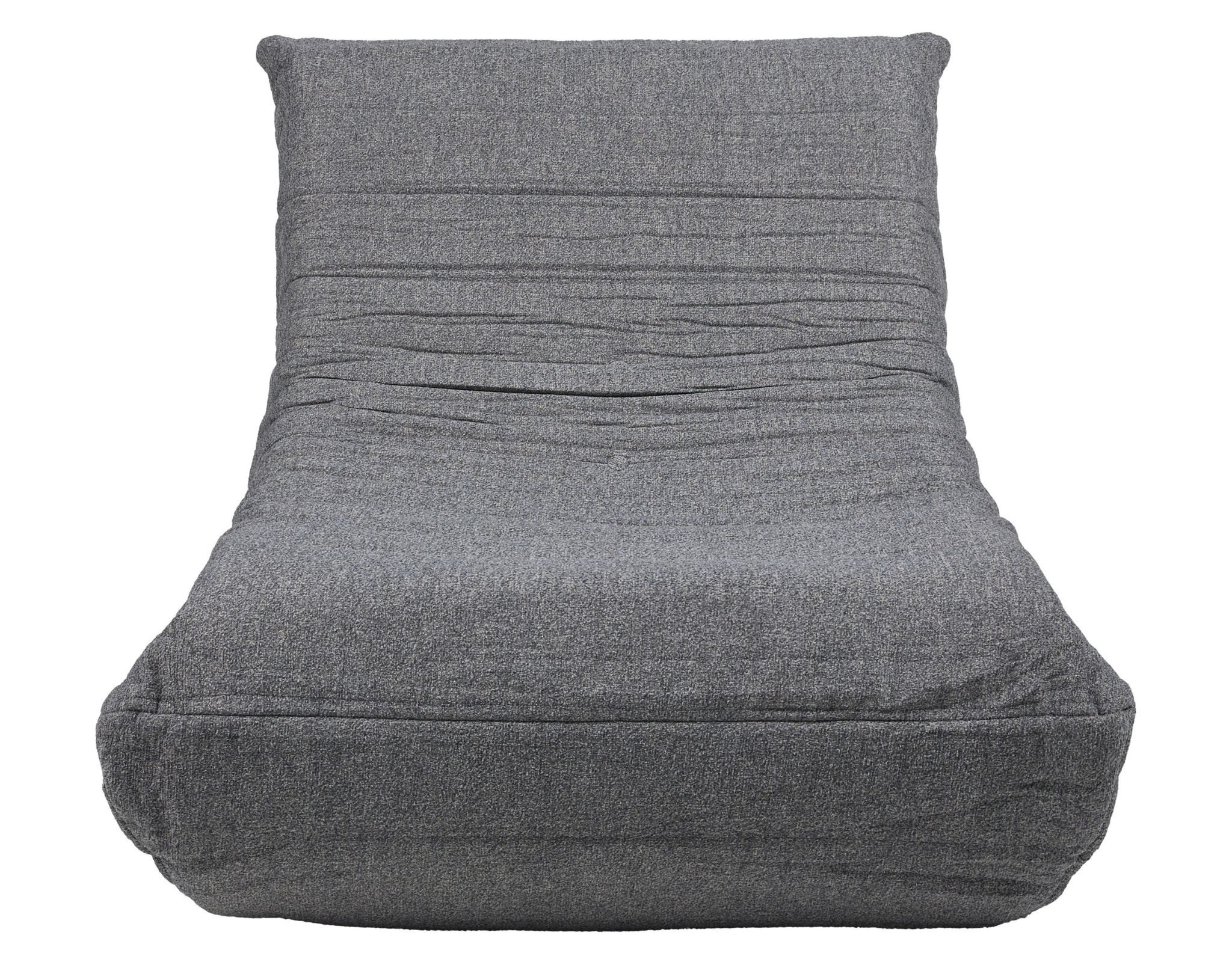 LIVARNO Loungesessel Loungesessel Gartenliege Sonnenliege mit Schaumkern Outdoor grau, Wasserabweisend, UV-beständig, mit Tragegriff, rutschfeste Unterseite