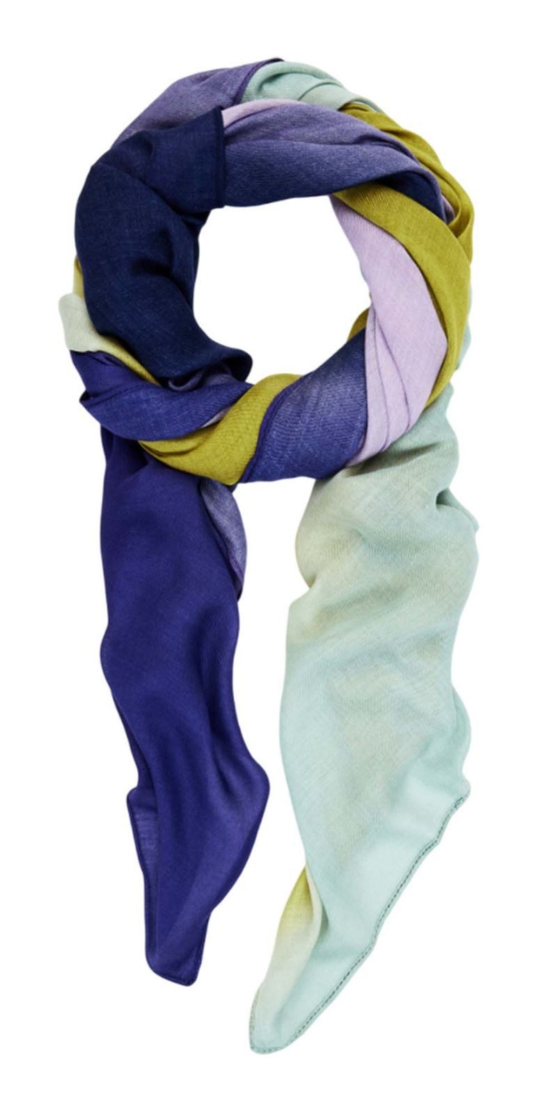 Zwarte Sjaal Desigual écharpe Dot Flower Rectangle Foulard Black Zachte Sjaal Accessoire