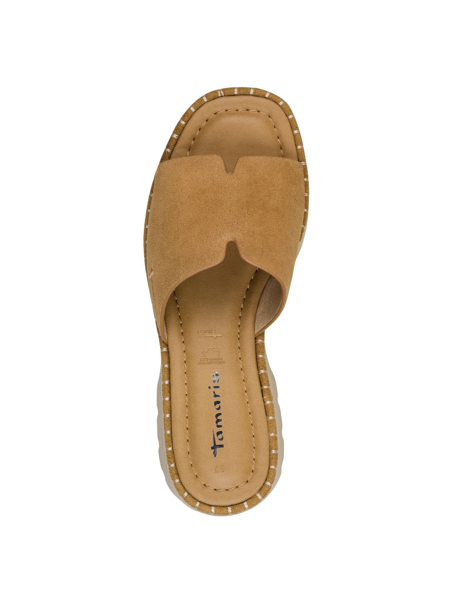 Tamaris aus Leder kein Absatz 1-27235-46 Pantolette