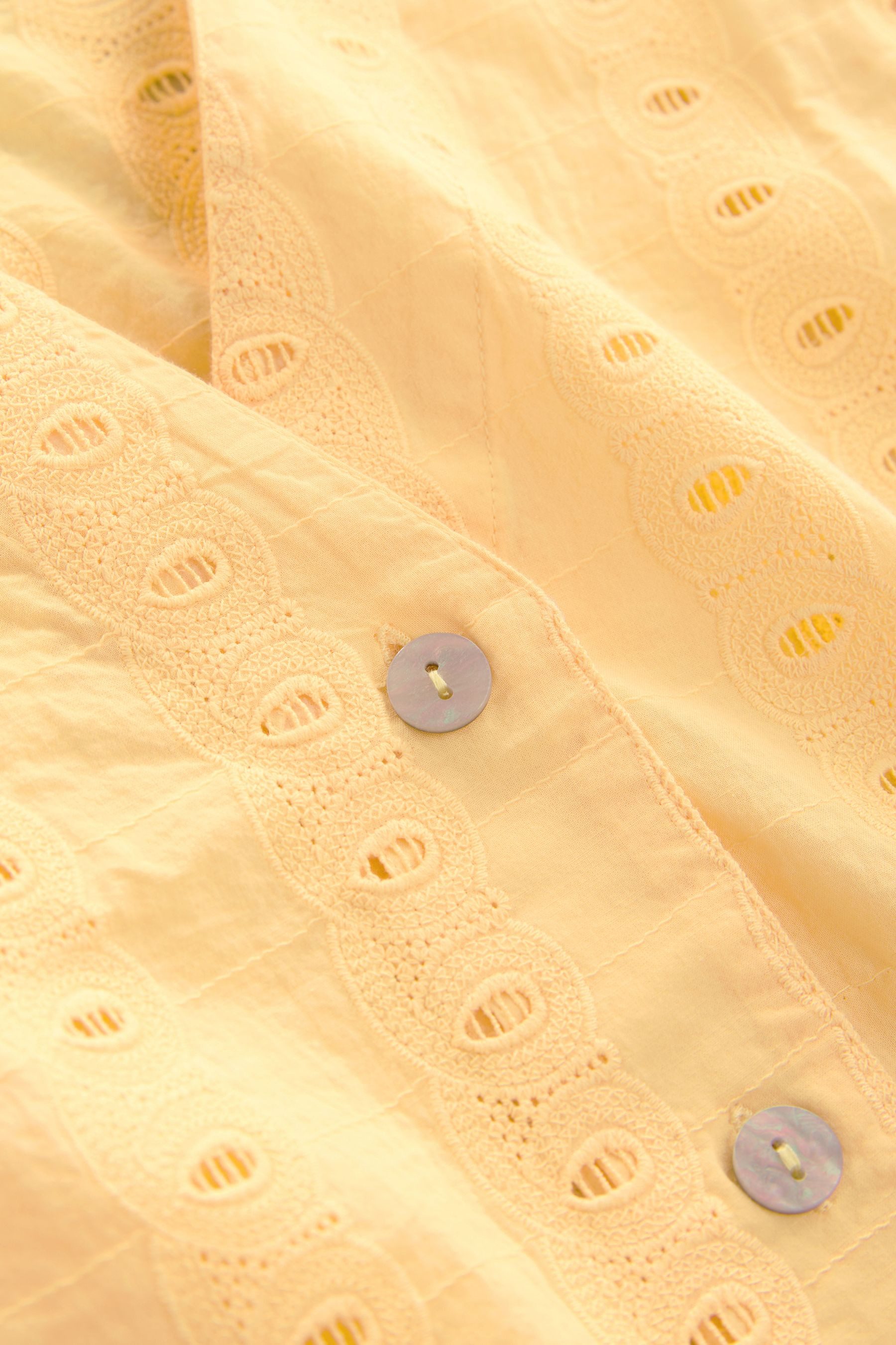 Next Anzugweste Weste mit Knopfleiste und Lochstickerei (1-tlg) günstig online kaufen