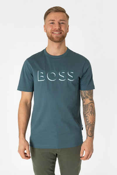 BOSS T-Shirt Tiburt mit coolem Logo