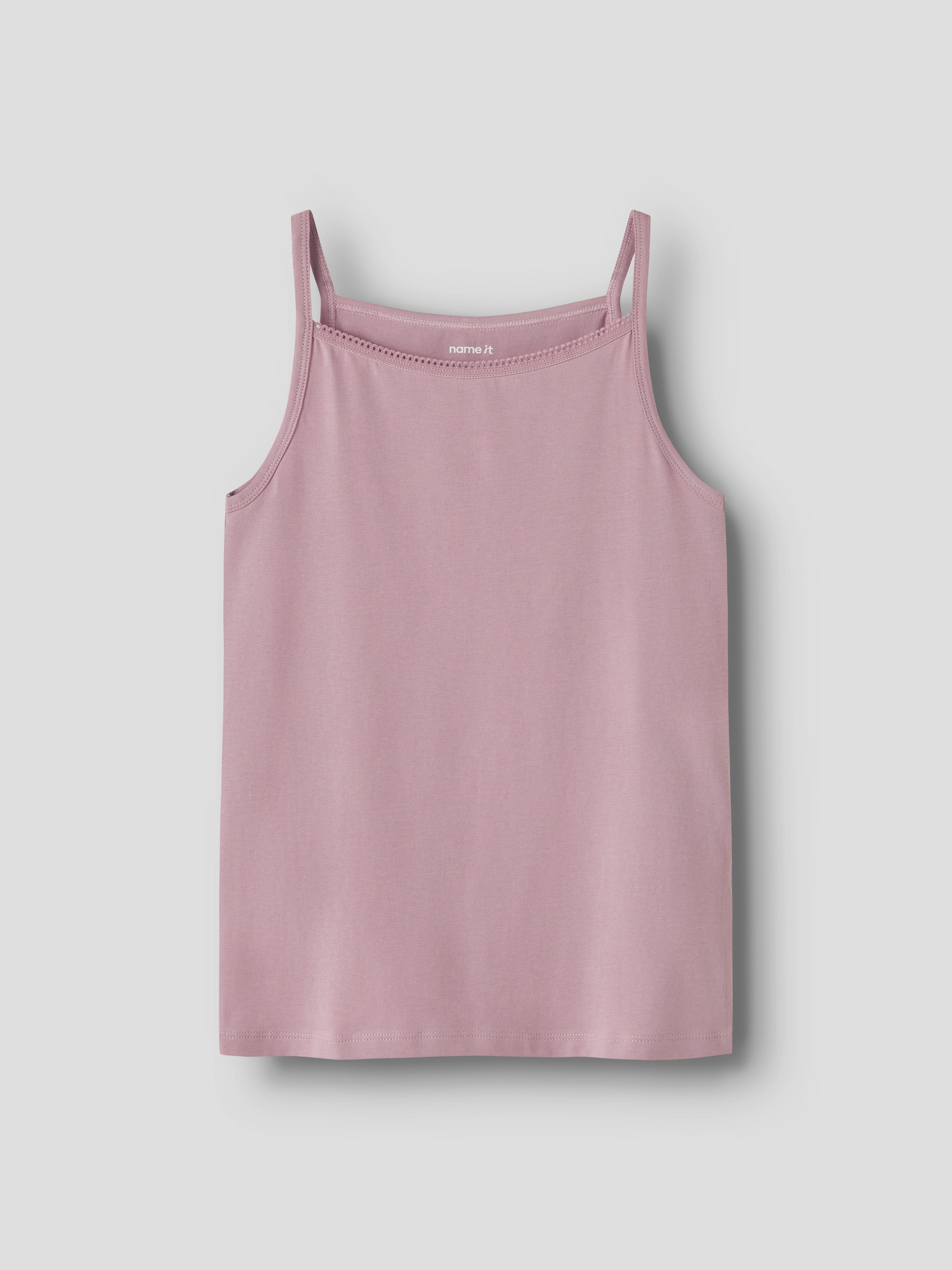 Name It Unterhemd NKFSTRAP TOP 2P PEYOTE HEARTS NOOS (Packung, 2-St)