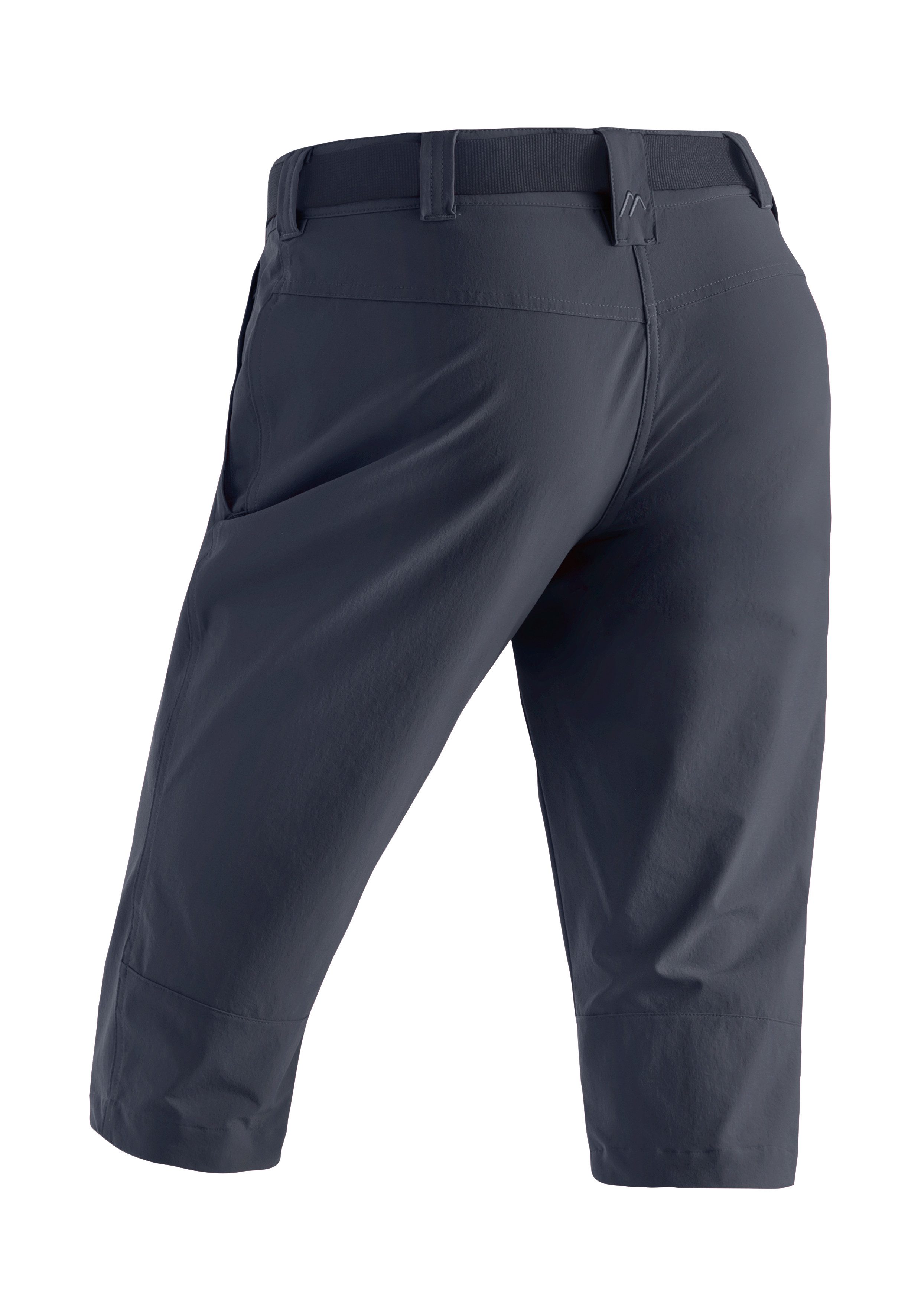 Maier Sports Caprihose Inara slim 3/4 Damen Wanderhose, atmungsaktive Outdoorhose, 3/4 Hose mit 3 Taschen