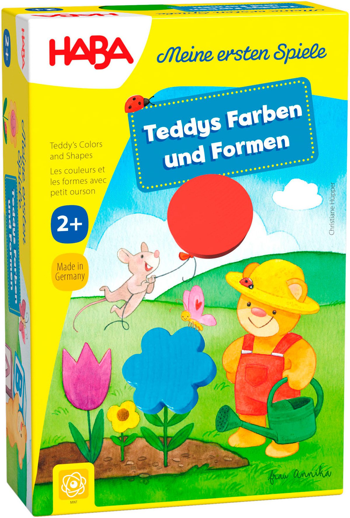 Haba Spiel, Meine ersten Spiele - Teddys Farben und Formen, Made in Germany