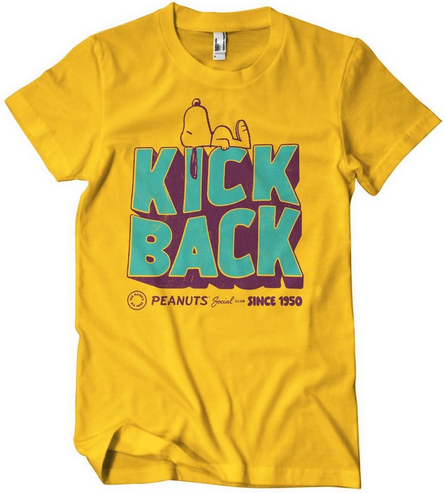 PEANUTS Worldwide LLC T-Shirt Kick Back Social Club T-Shirt