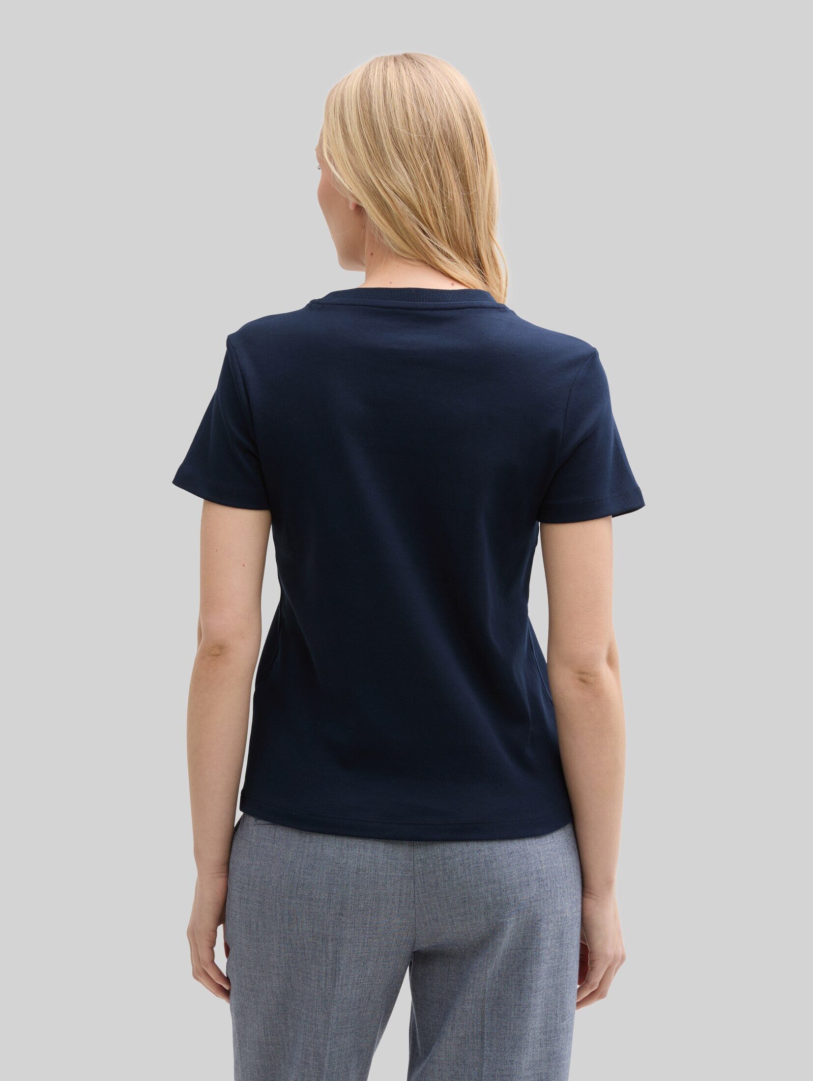 TOM TAILOR T-Shirt T-Shirt T-Shirt mit Rundhalsausschnitt
