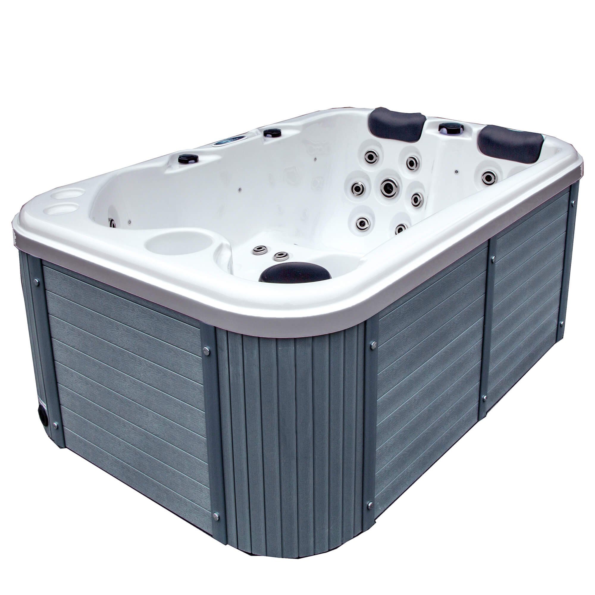 Planet Spa Whirlpool Whirlpool SPA Francisco 1000l, 184x124x75 cm, 22 D, (Komplett-Set)