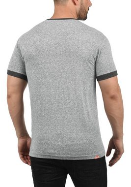 !Solid T-Shirt SDBennTee Kurzarmshirt mit farblich abgesetztem Kragen und Ärmelsaum.