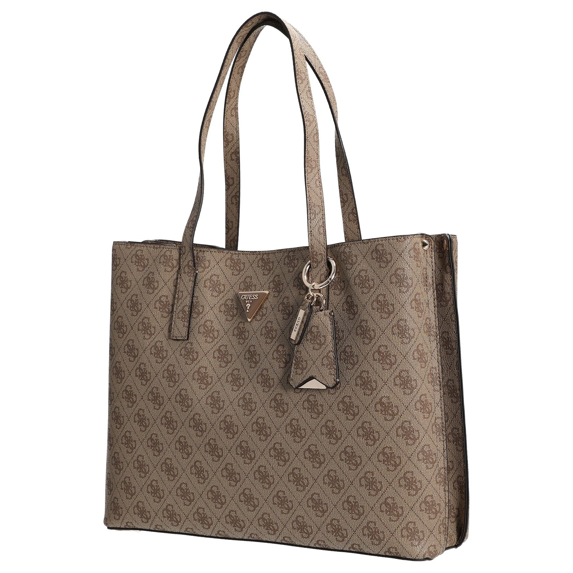 Guess Shopper Meridian II Girlfriend - Shopper 37 cm (latte logo) günstig online kaufen