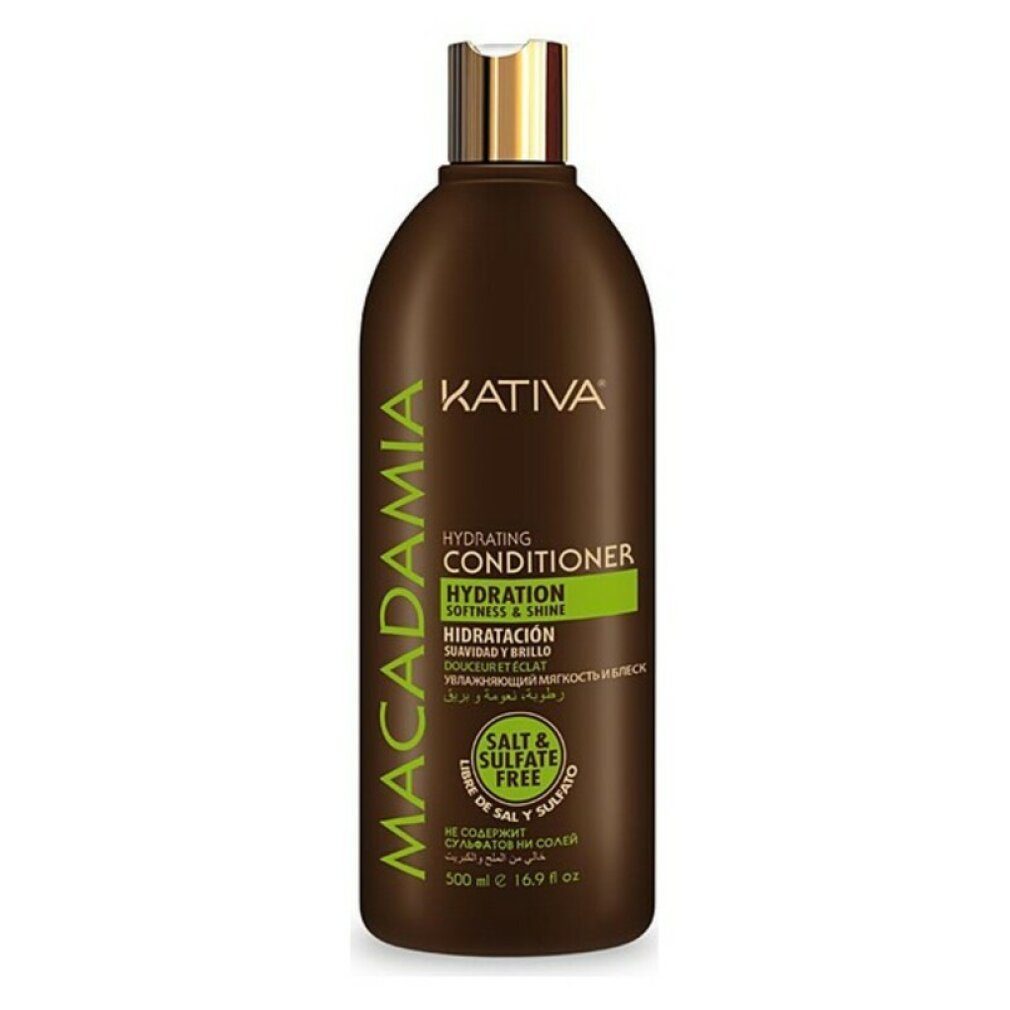 Conditioner Macadamia ml Kativa Hydrating Haarspülung Kativa 500