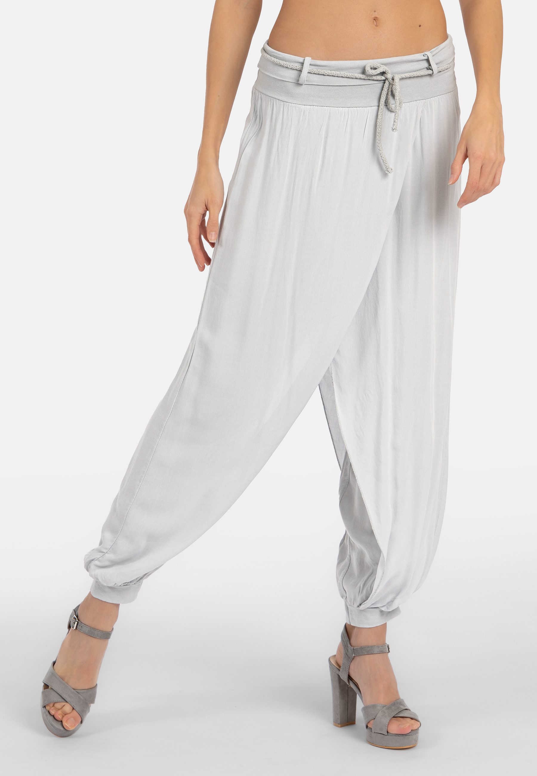 Caspar Stoffhose KHS054 leichte Damen Sommer Stoffhose
