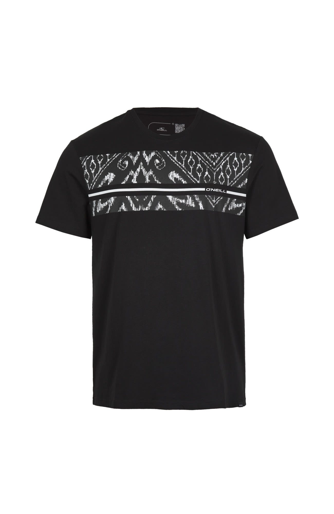 O'Neill T-Shirt Oneill M Kurzarm-Shirt Out Herren Mykhe Black T-shirt