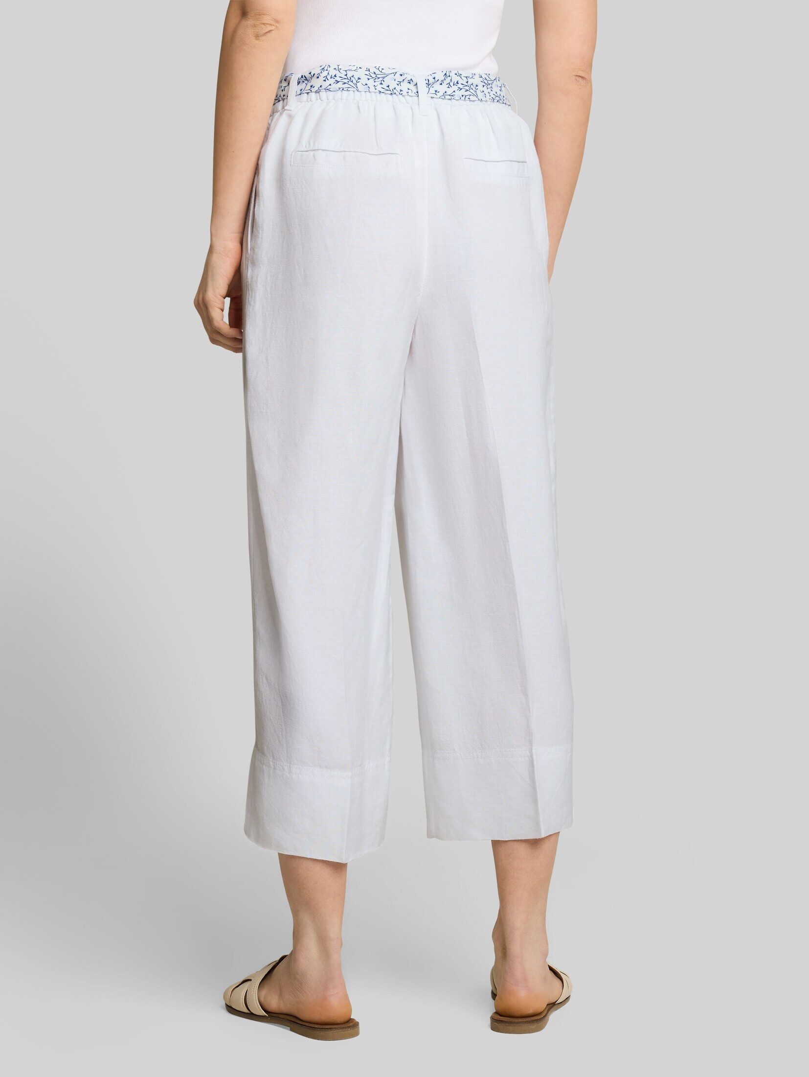 TOM TAILOR 7/8-Hose Hosen & Chino Culotte Hose mit Leinenanteil – Bild 4 von 5