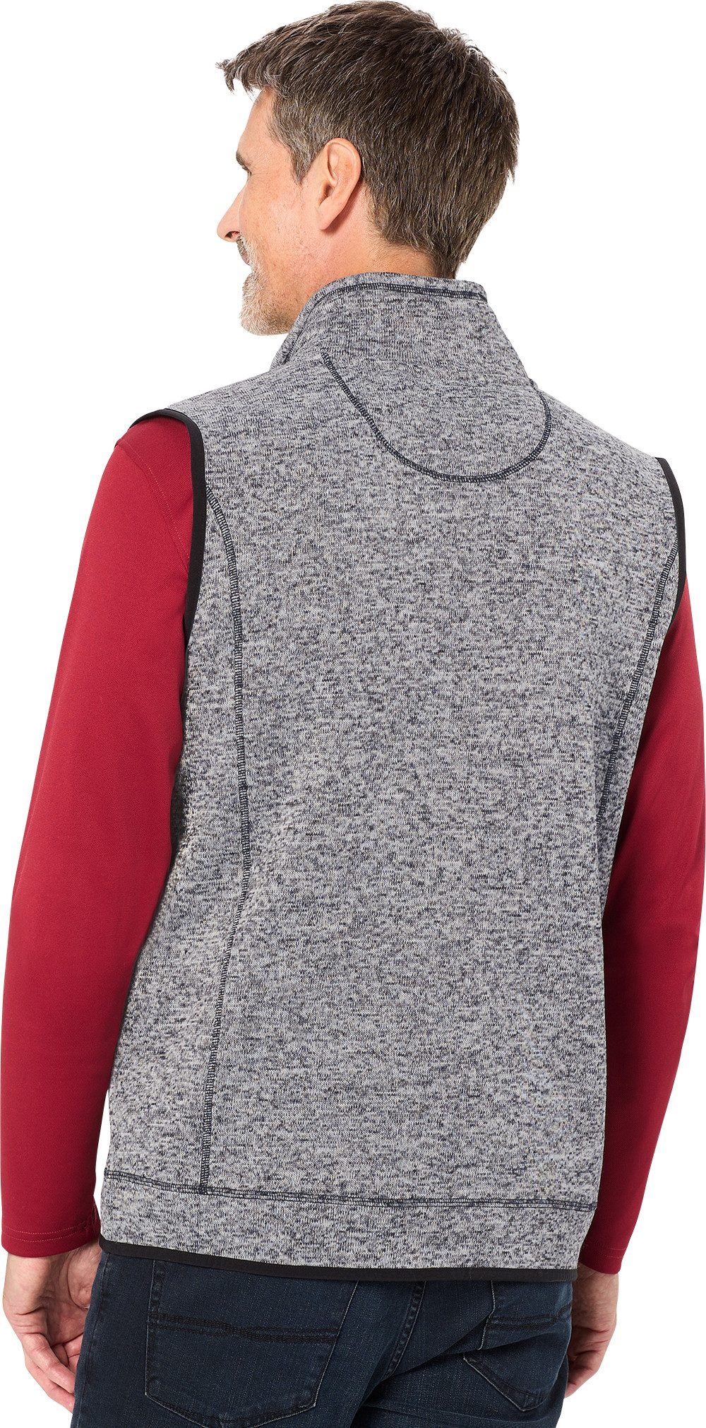 Stubai Fleeceweste bequeme und atmungsaktive Strickfleece-Weste – Bild 4 von 5