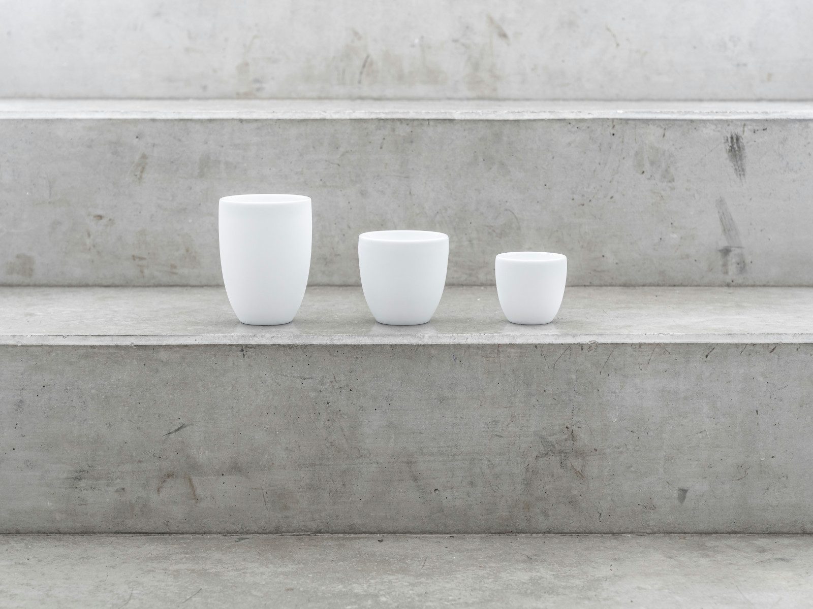 Rosenthal Espressotasse the cup+ Silky White Espresso doppelwandig 0,08l, Porzellan