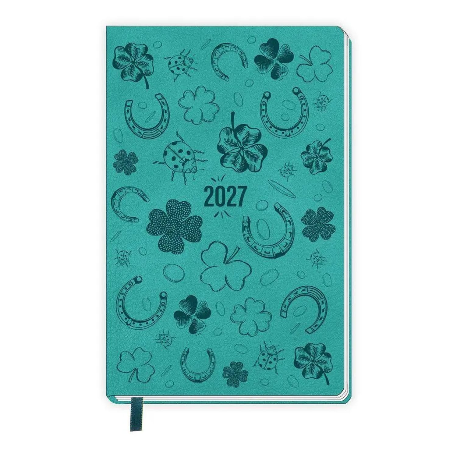 Trötsch Verlag Taschenkalender TRÖTSCH - Taschenkalender A6 Soft Touch Glück 2027