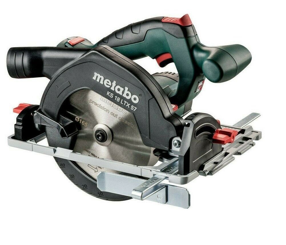 metabo Akku-Handkreissäge KS 18 LTX 57 (601857890), ohne Akku und Ladegerät, ohne Akku und Ladegerät