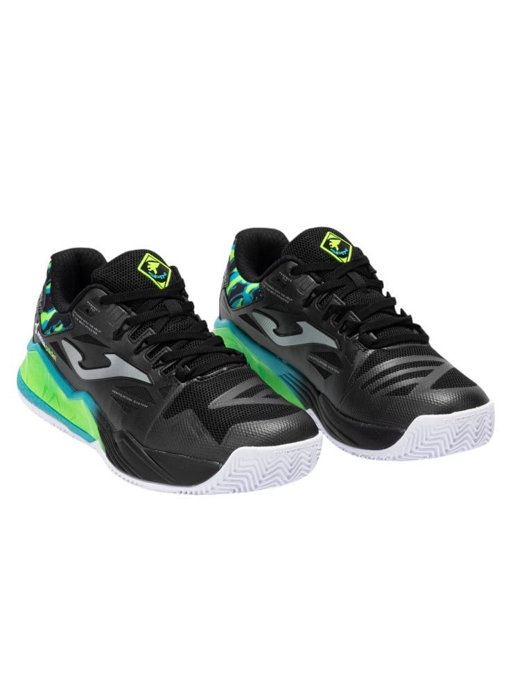 Joma Spin 2501 (Stabilität/Dämpfung) schwarz/grün Herren Padelschuh