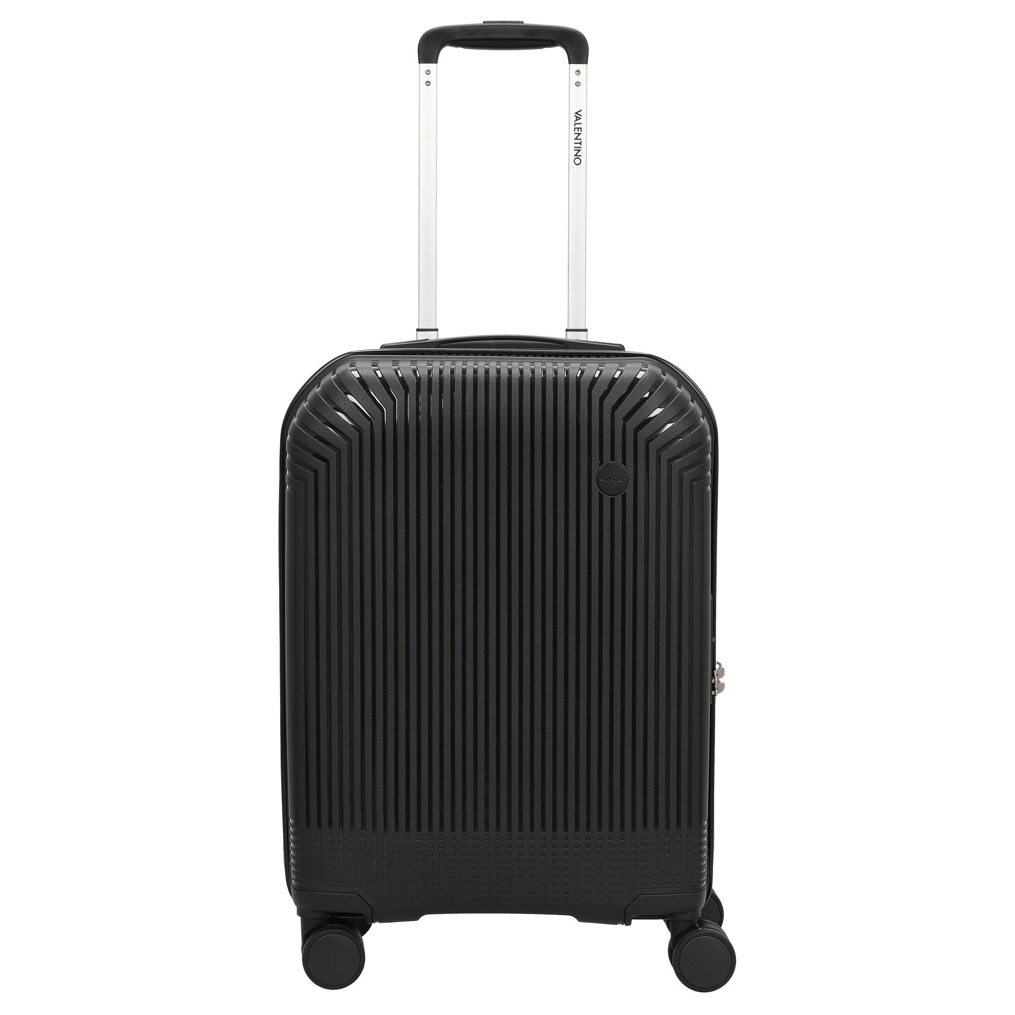VALENTINO BAGS Чемоданы Wood Carry on - 4-Rollen-Kabinentrolley S 56 cm (nero), 4 Rollen Rollen