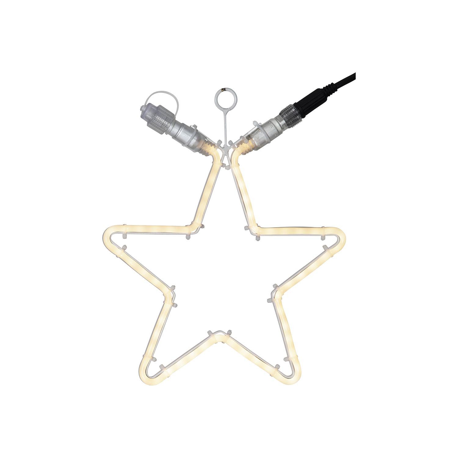 STAR TRADING LED Dekolicht System 24, LED Leuchtstern,Stern Extra', Zubehör System 24, Outdoor, 1,18 W, war