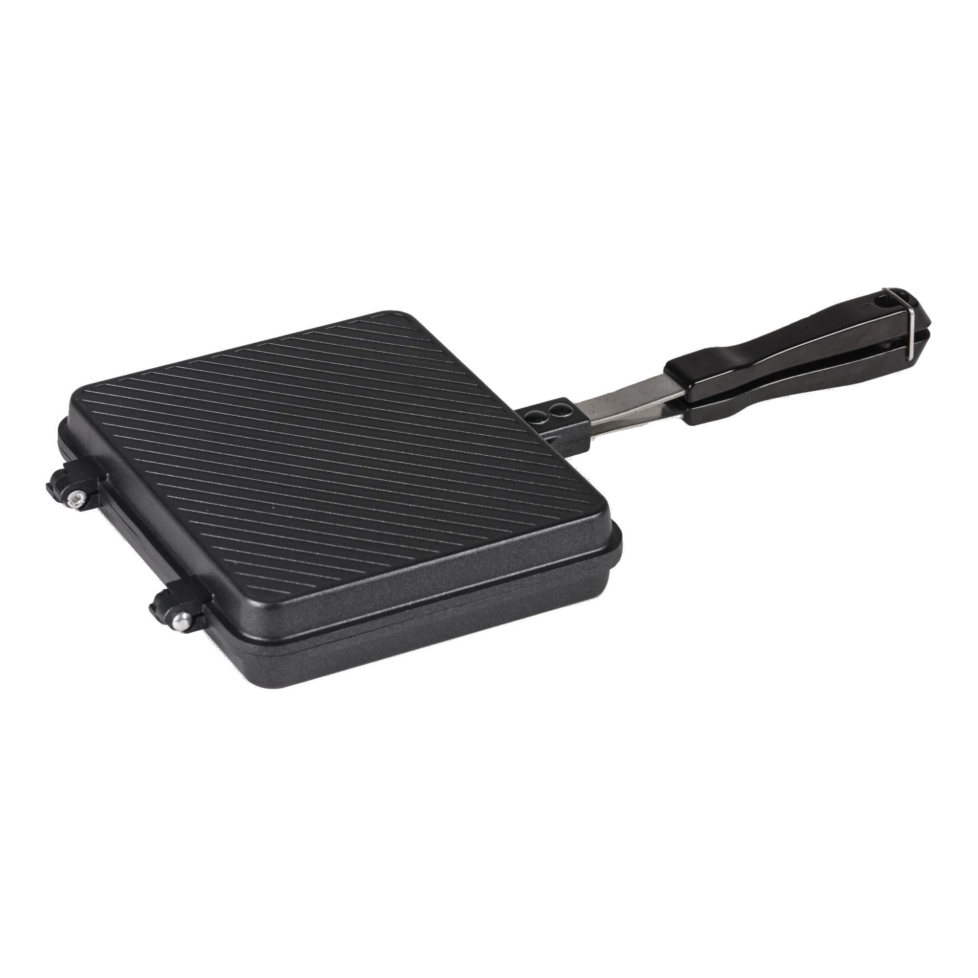 Kampa Dometic Sandwichzange Croque XL Toasted Sandwich Maker, Verriegelbarer Griff