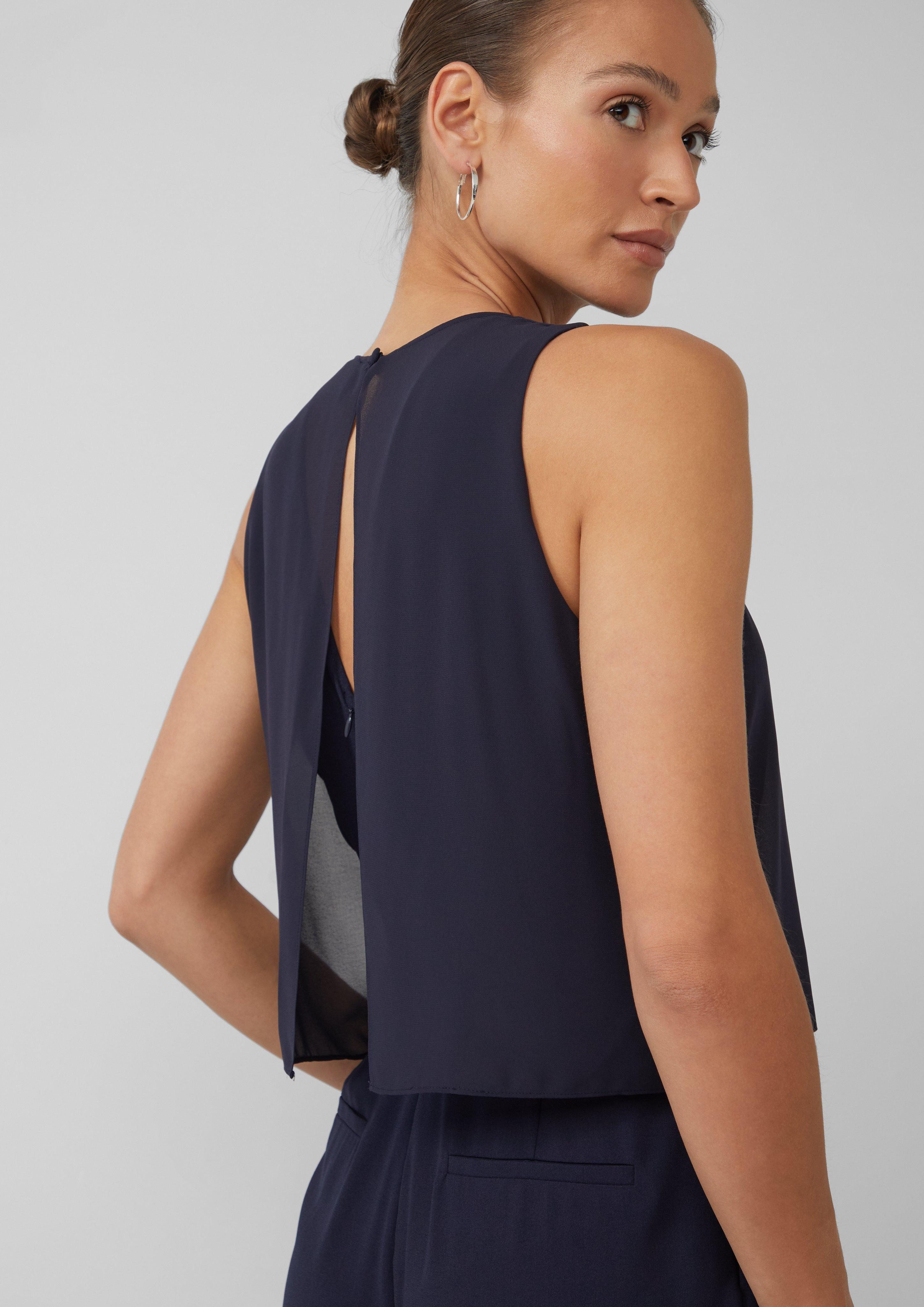 s.Oliver BLACK LABEL Overall Ärmelloser Jumpsuit günstig online kaufen