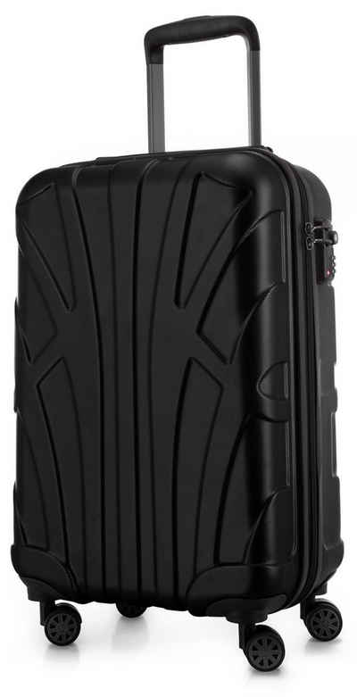 Suitline Handgepäckkoffer »S1«, 4 Rollen, Robust, Leicht, TSA Zahlenschloss, 55 cm, 34 L Packvolumen
