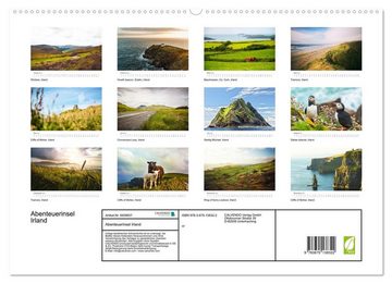 CALVENDO Wandkalender Abenteuerinsel Irland (Premium, hochwertiger DIN A2 Wandkalender 2023, Kunstdruck in Hochglanz)