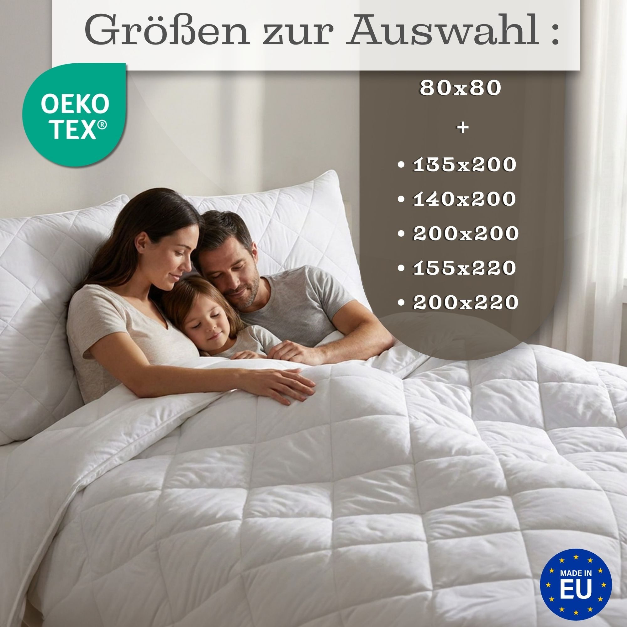 Amazinggirl Microfaserbettdecke Ganzjahresdecke Bettdecke 2. Wahl - Bettdecken Duvet Bett Decke