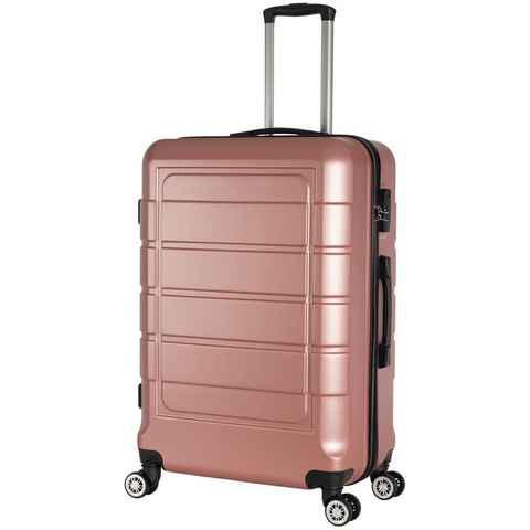 Cahoon Hartschalen-Trolley Hartschalenkoffer Trolley Koffer 4-Rollen Reisekoffer / XL 104 Liter, 4 Rollen