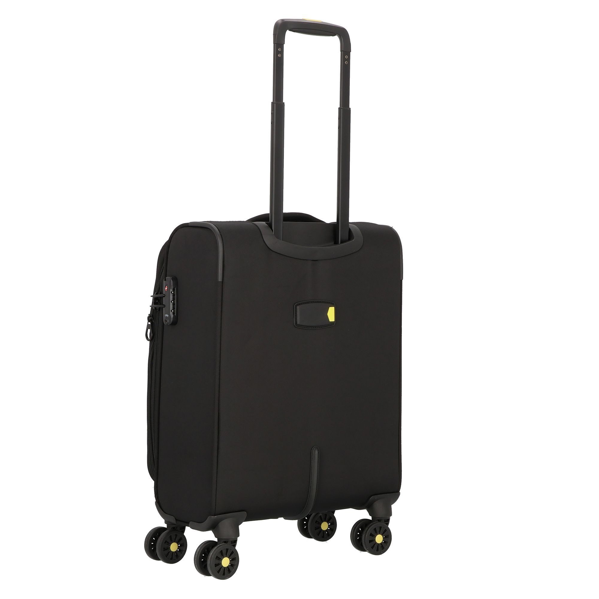D&N Handgepäck-Trolley Travel Line, 4 Rollen, Nylon