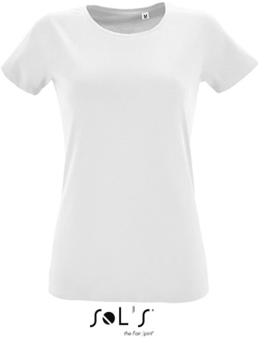 SOLS Rundhalsshirt Damen Round Neck Fitted T-Shirt Regent