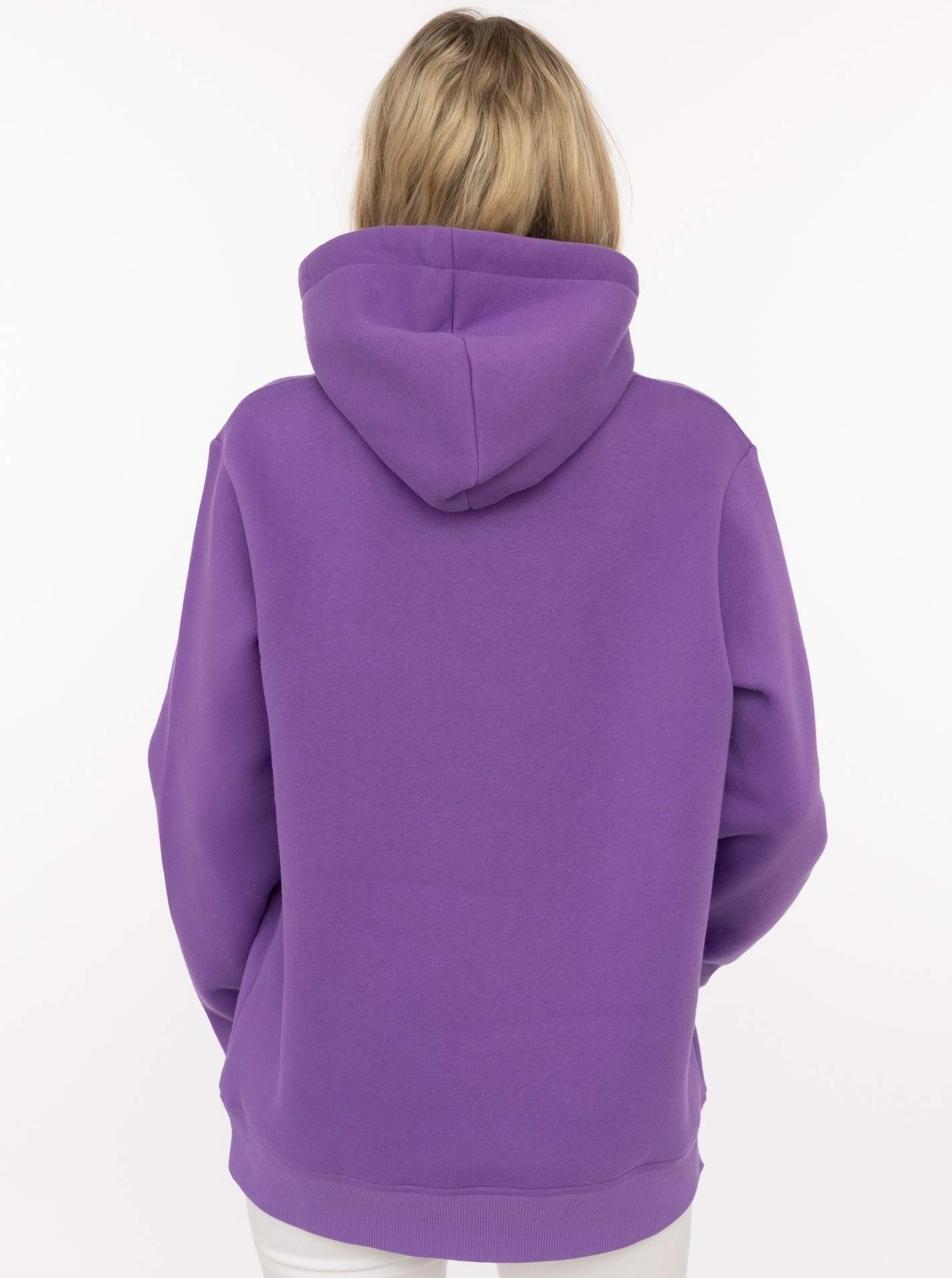 Zwillingsherz Hoodie "Beach Club" Muschel-Motiv, Kapuze mit bunter Kordel, Kängurutasche