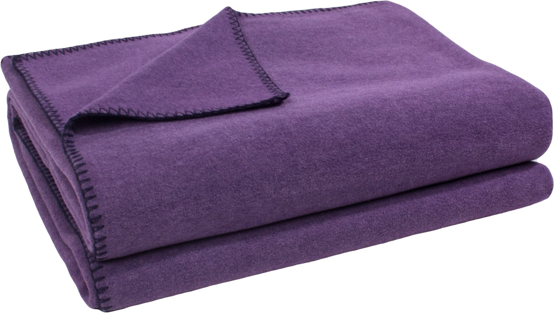 Wohndecke Soft-Fleece, ZOEPPRITZ1828, unverwechselbarem Cashmere Handfeel, made in Italy, PREMIUM