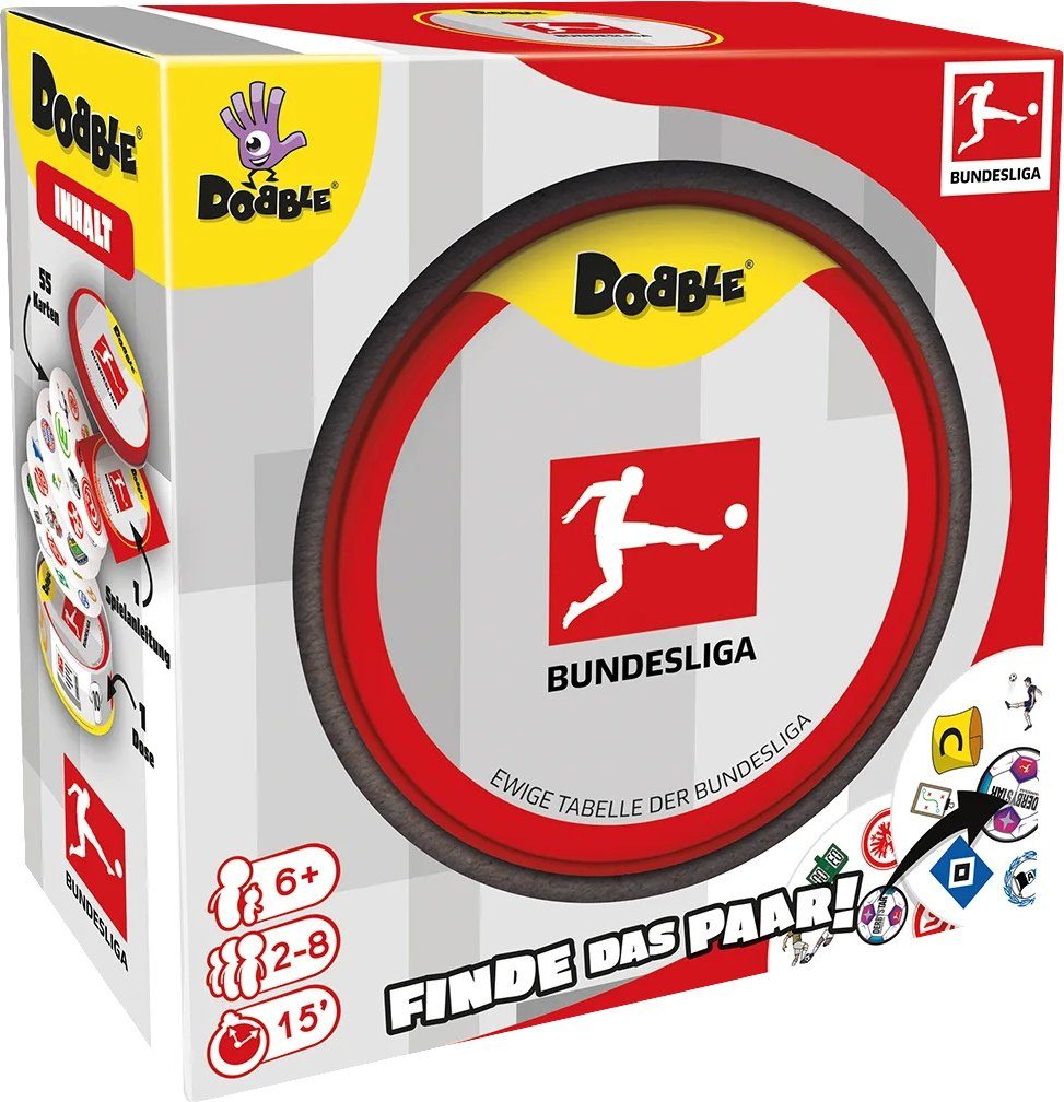 Zygomatic Spiel, Familienspiel Reaktionsspiel Dobble Bundesliga ZYGD0034