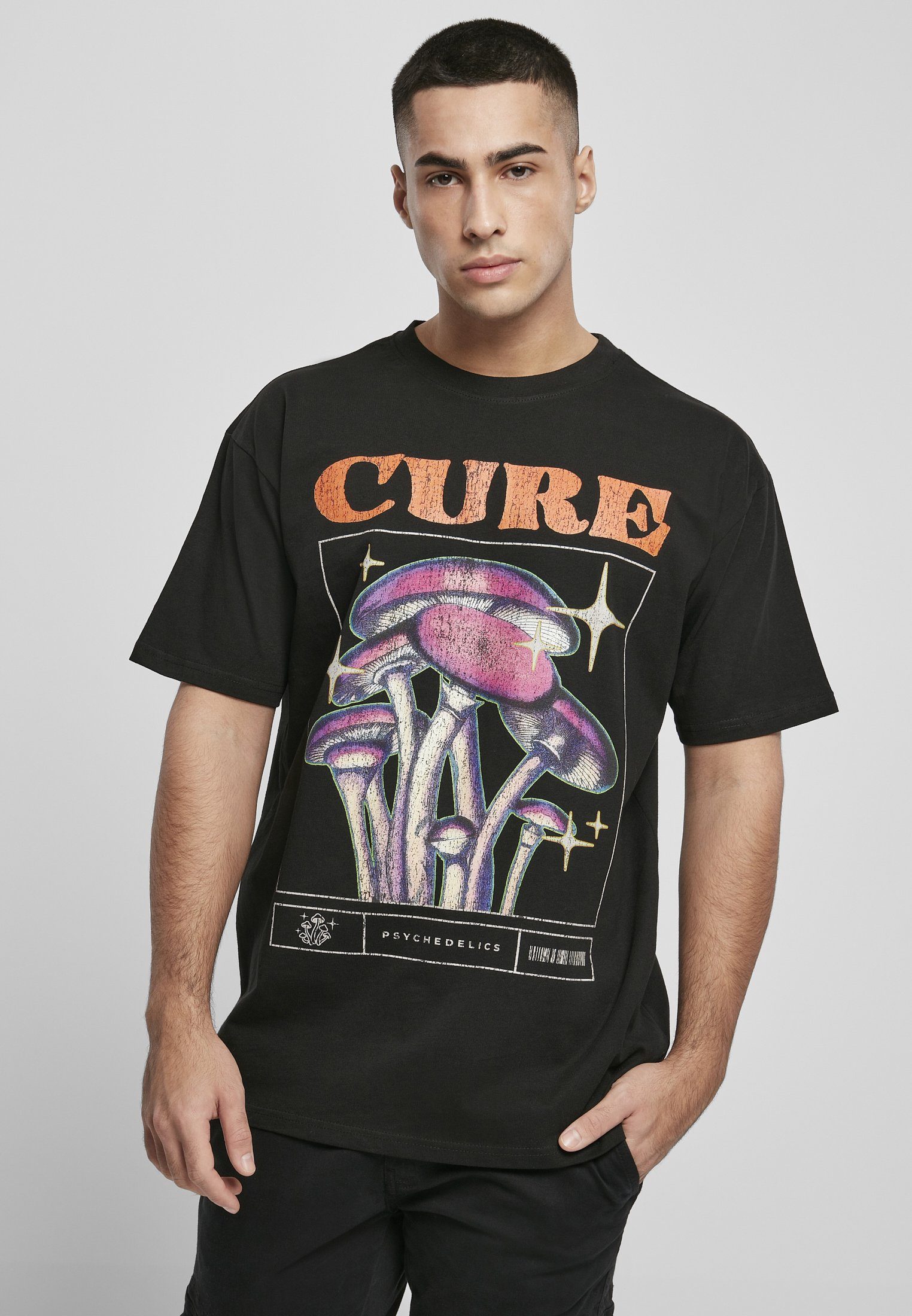 Upscale by Mister Tee T-Shirt Herren Cure Oversize Tee (1-tlg) black