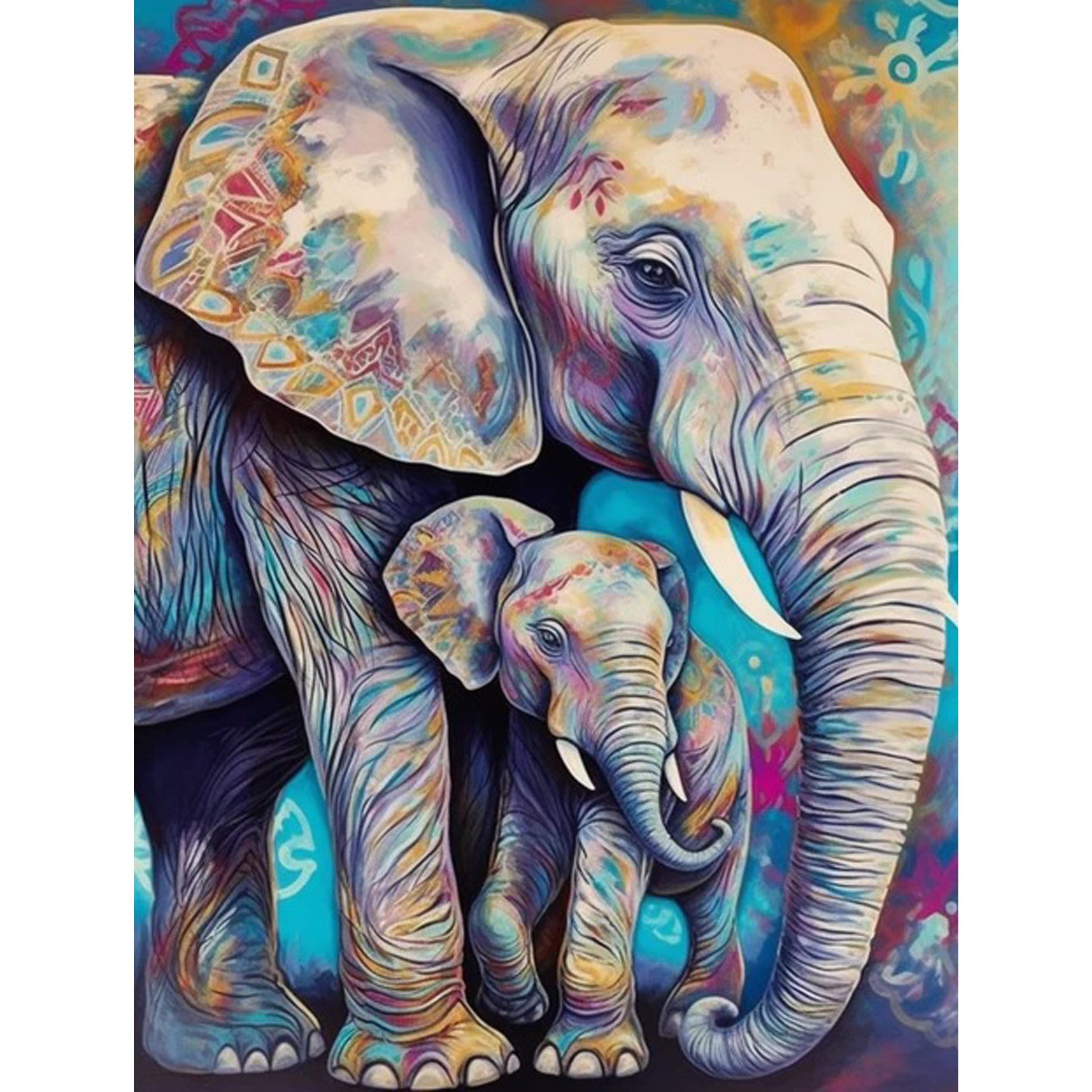 GOLDEN Gemälde 5D Diamond Painting, DIY Malen Nach Zahlen Dekor 30 x 40cm ( günstig online kaufen