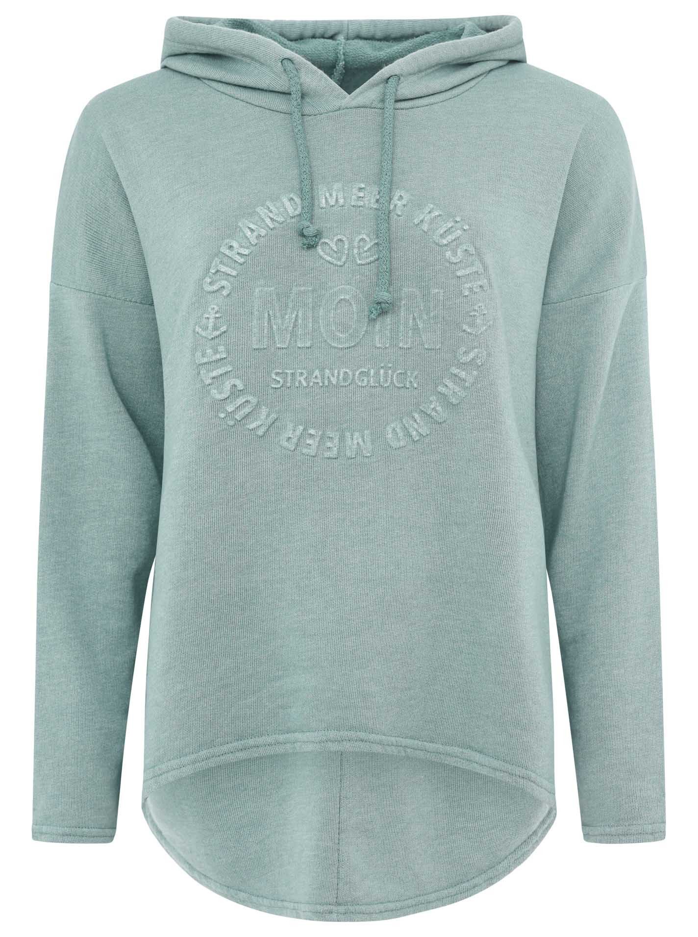 Zwillingsherz Hoodie "Moin" Kapuze, Kordelzug, Langarm, günstig online kaufen
