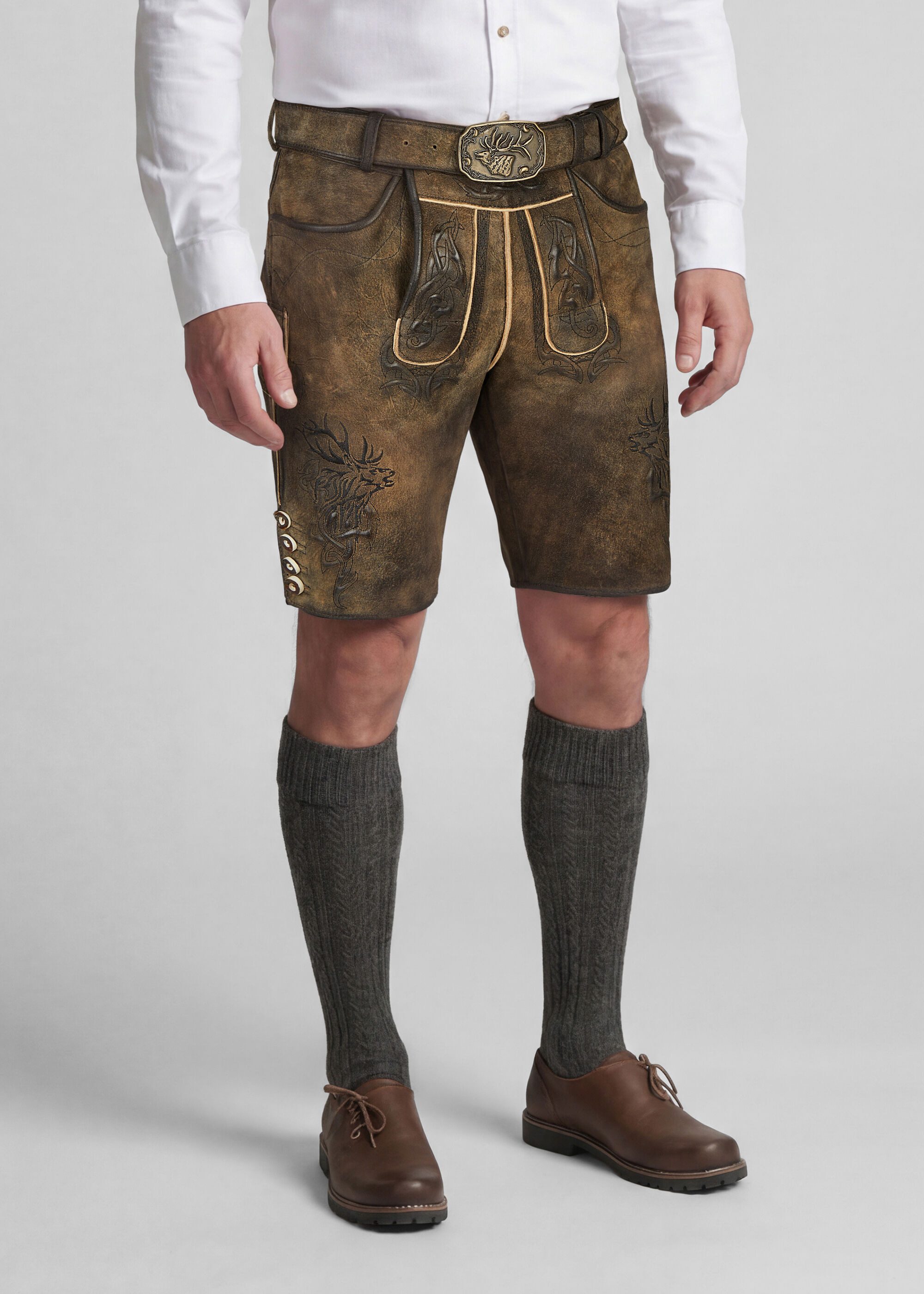 Spieth & Wensky Shorts Wayen mit Geldbörsentasche