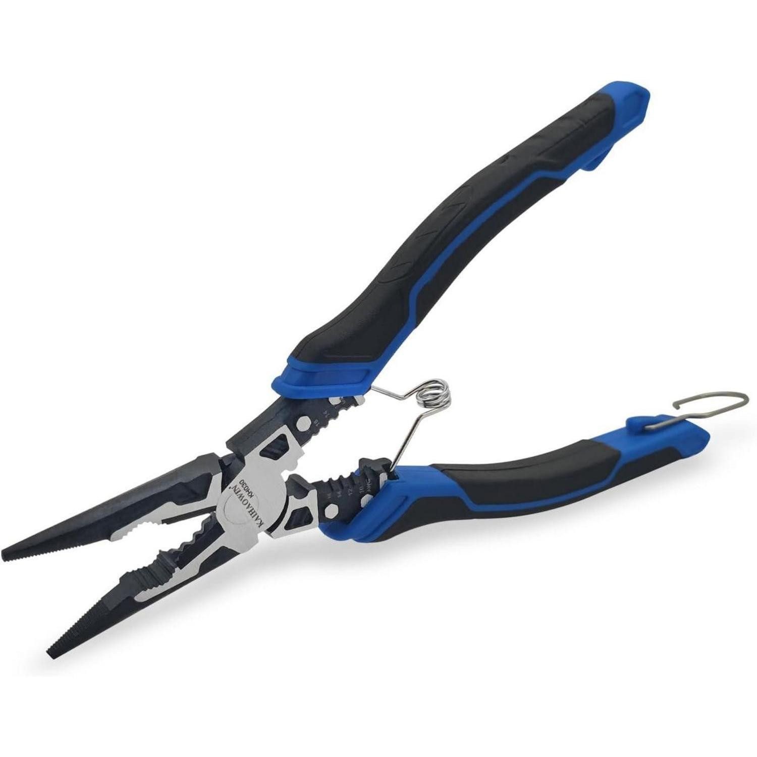 Spitzzange Zange 5in1 Abisolierzange Crimpzange Drahtschneider Spitzzange