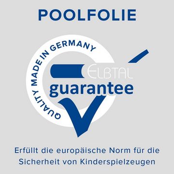 BWT Poolinnenhülle, 0.6 mm Stärke, für rechteckig, Folie rechteck 0,6 mm blau 4,00 x 8,00 x 1,50 m